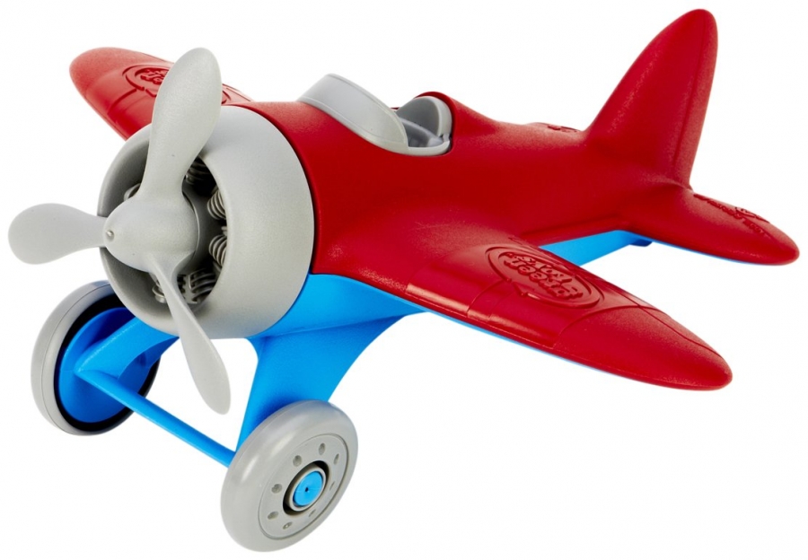 Green Toys 70912 - самолет (Red) купить в интернет-магазине icover