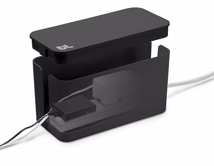 Органайзер для проводов Bluelounge CableBox BLUCB-01-BL (Black) купить в интернет-магазине icover