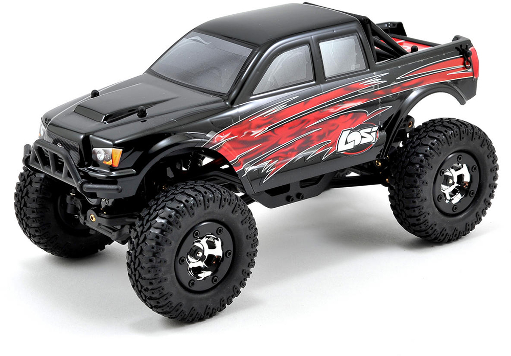 Losi Micro 4x4 Trail Trekker RTR (LOSB0238T1) - радиоуправляемый автомобиль (Black) купить в интернет-магазине icover