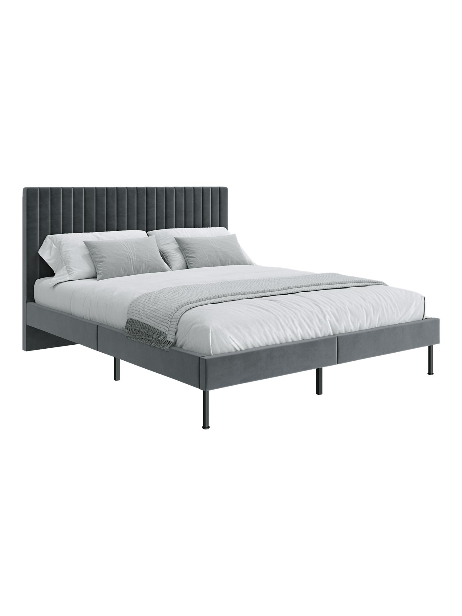 Купить кровать двуспальная ridberg lugano 160x200 велюр neo 26 (grey) в Москве. В нашем каталоге интернет-магазина icover.ru вы можете ознакомиться с ценами, подробным описанием, фотографиями и техническими характеристиками. Низкие цены. Высокое качество. Доставка по России. Заказать товары по телефону +7(495)229-39-50 Кровать двуспальная RIDBERG LUGANO 160x200 Велюр NEO 26 (Grey) купить в интернет-магазине icover