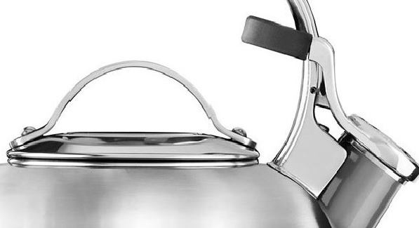 Чайник наплитный со свистком KitchenAid 2.0-Quart Kettle KTST20SBST (Pyrite) купить в интернет-магазине icover