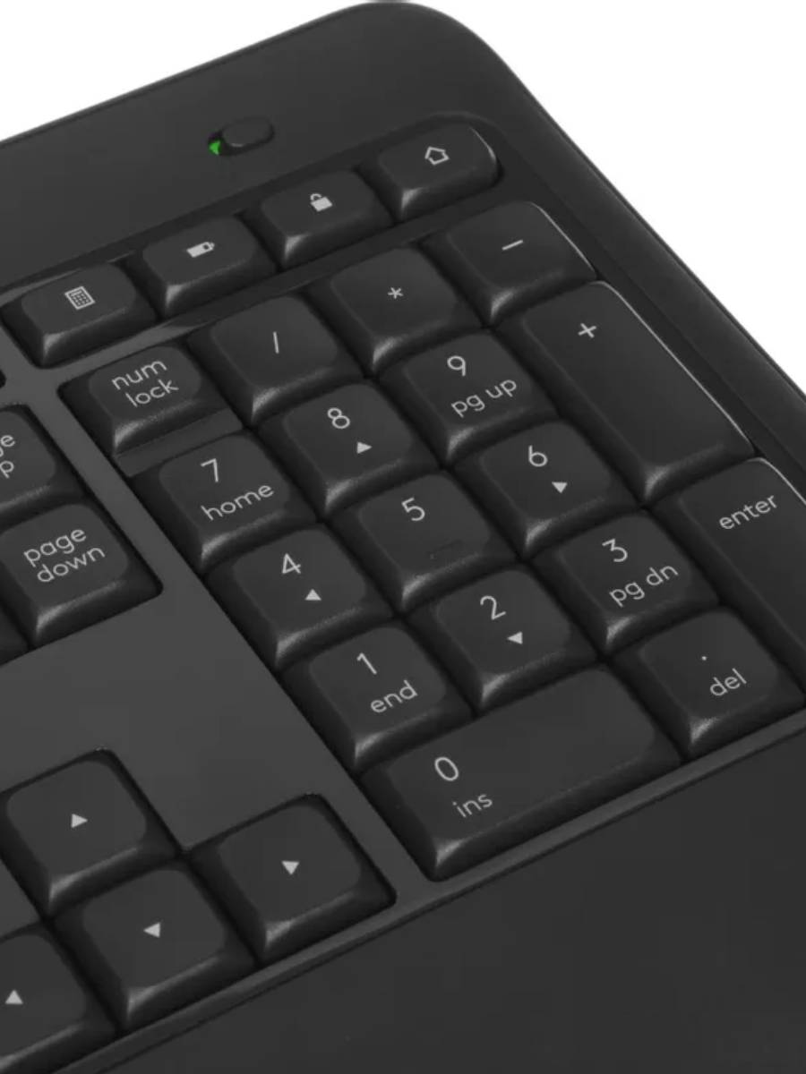 Беспроводной комплект мышь + клавиатура Logitech MK540 920-008691 (Black) купить в интернет-магазине icover