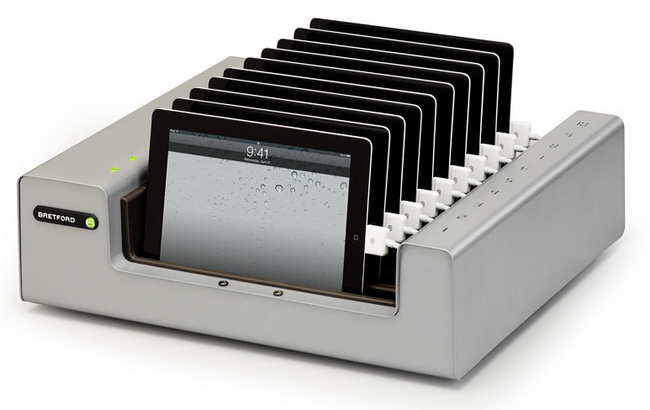 Bretford PowerSync Tray - органайзер для синхронизации iPad/iPad 2/iPad 3 купить в интернет-магазине icover