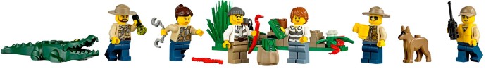 Lego City Swamp Police Station (60069) - участок новой лесной полиции купить в интернет-магазине icover