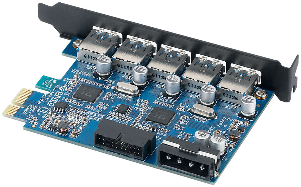 Orico Booster - плата расширения USB 3.0 PVU3-5O2I купить в интернет-магазине icover