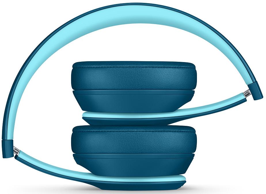 Беспроводные наушники Beats Solo3 Wireless On-Ear Headphones Beats Pop Collection (Pop Blue) купить в интернет-магазине icover