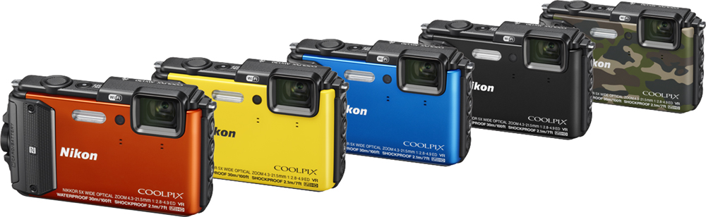 Фотоаппарат Nikon Coolpix AW130 (Black) купить в интернет-магазине icover