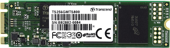 Transcend MTS800 256 Gb (TS256GMTS800) - SSD-накопитель купить в интернет-магазине icover