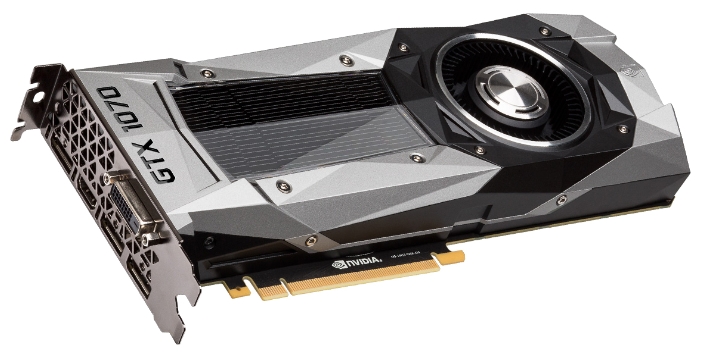 Видеокарта EVGA Nvidia GeForce GTX 1070 Founders Edition 256bit, 8Gb (08G-P4-6170-KR) купить в интернет-магазине icover