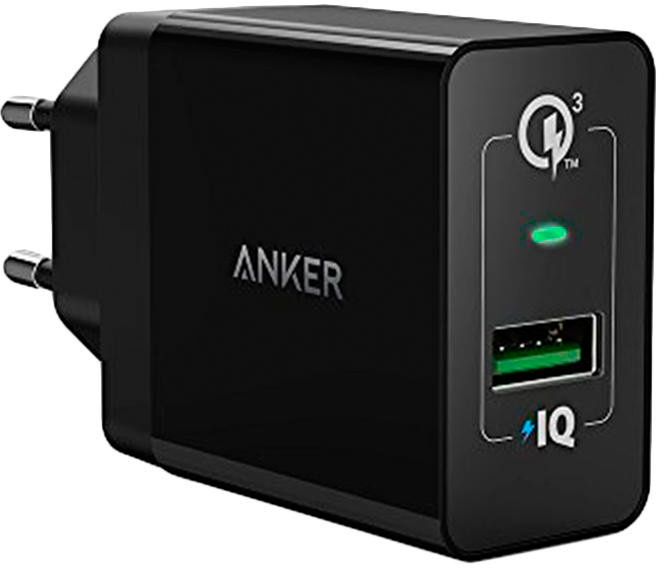 Сетевое зарядное устройство Anker PowerPort+ 18W B2013L11 (Black) купить в интернет-магазине icover