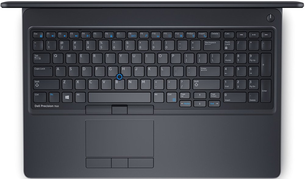 Ноутбук Dell Precision 7510 15.6", Intel Xeon E3 1505M v5 2.8Ghz, 16Gb, 1Tb HDD + 256Gb SSD (7510-9839) купить в интернет-магазине icover
