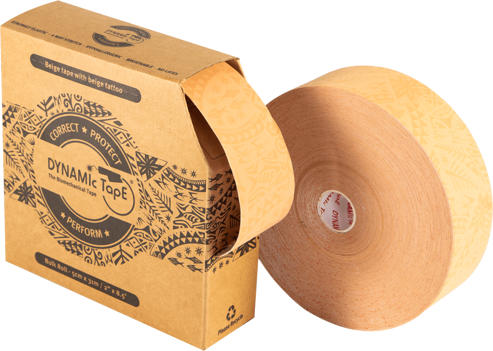 Динамический тейп Dynamic Tape DT50PLB 5cm/31m (Beige) купить в интернет-магазине icover