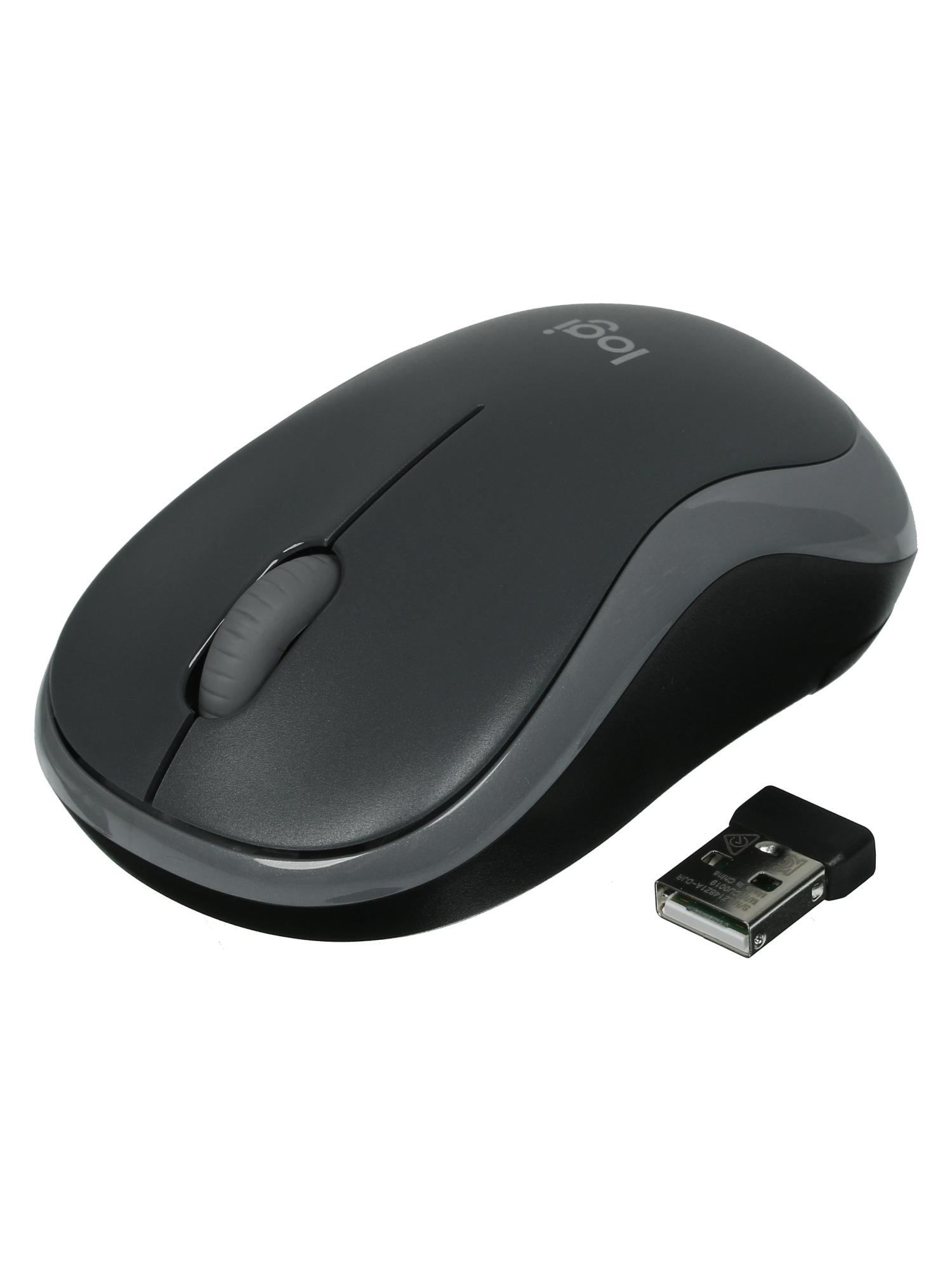 Мышь беспроводная Logitech M185 910-002252 (Grey) купить в интернет-магазине icover