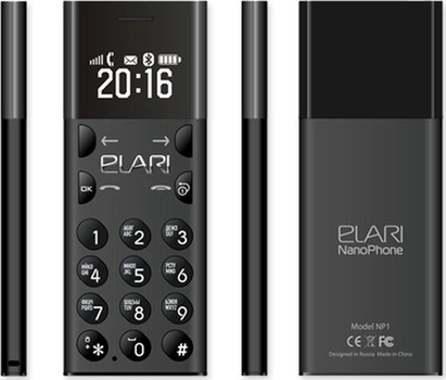 Телефон Elari NanoPhone (Black) купить в интернет-магазине icover