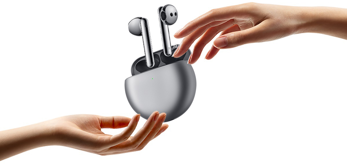 Беспроводные наушники Huawei Freebuds 4 (Silver Frost) купить в интернет-магазине icover