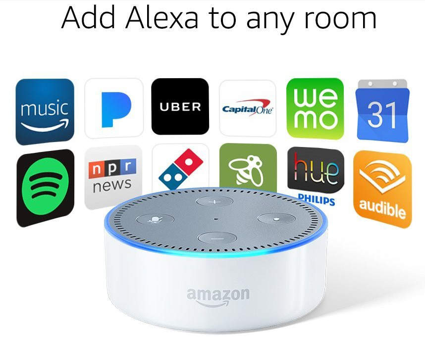 Акустическая система Amazon Echo Dot Gen 3 (White) купить в интернет-магазине icover