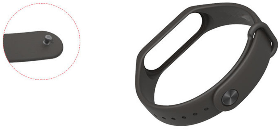 Фитнес-браслет Xiaomi Mi Band 4 + сменный ремешок Silicon (Black/Yellow) купить в интернет-магазине icover