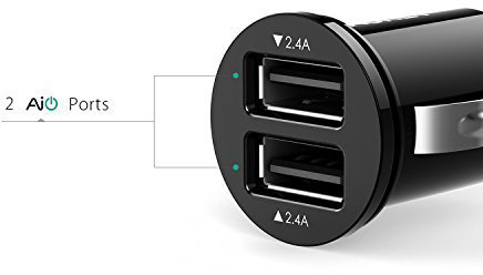 Автомобильное зарядное устройство Aukey CC-S1 (Black) купить в интернет-магазине icover