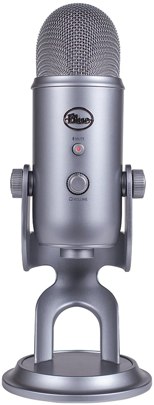 Конденсаторный микрофон Blue Microphones Yeti (Cool Grey) купить в интернет-магазине icover