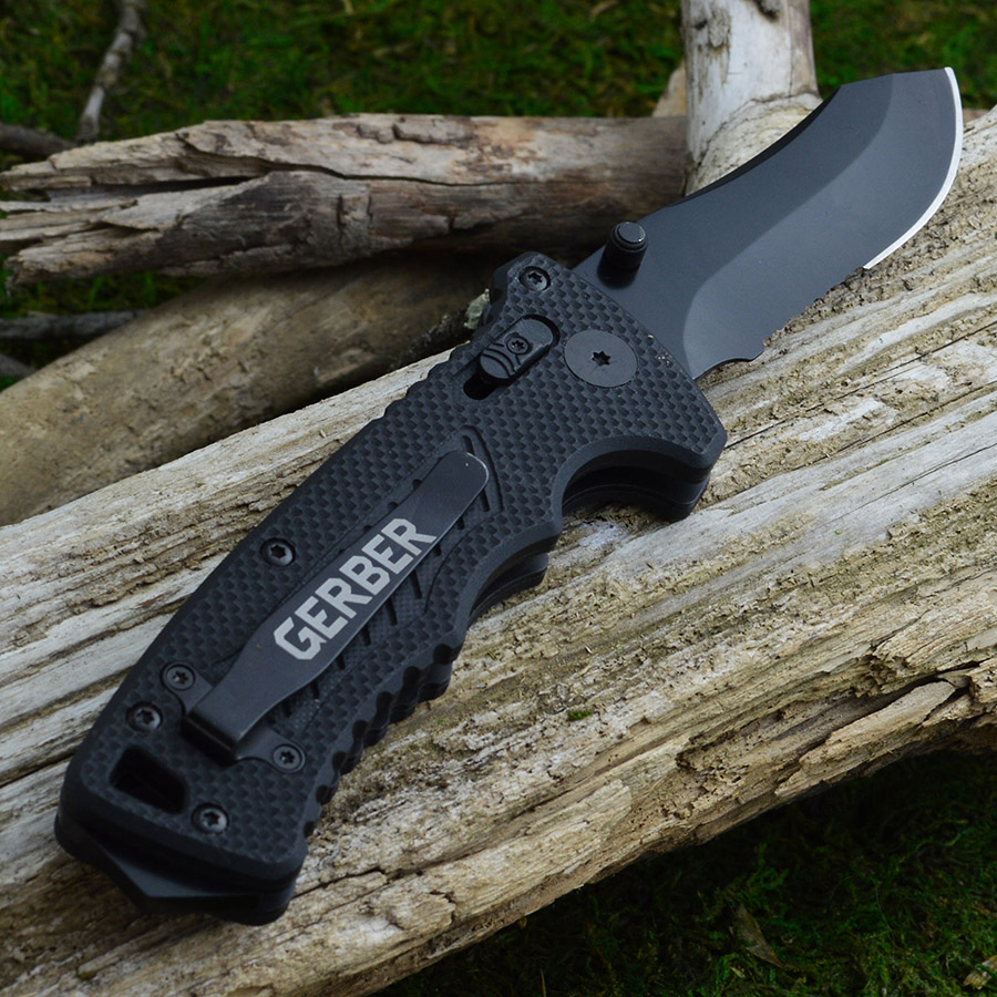 Gerber Tactical DMF Folder (31-000582) - нож складной (Black) купить в интернет-магазине icover