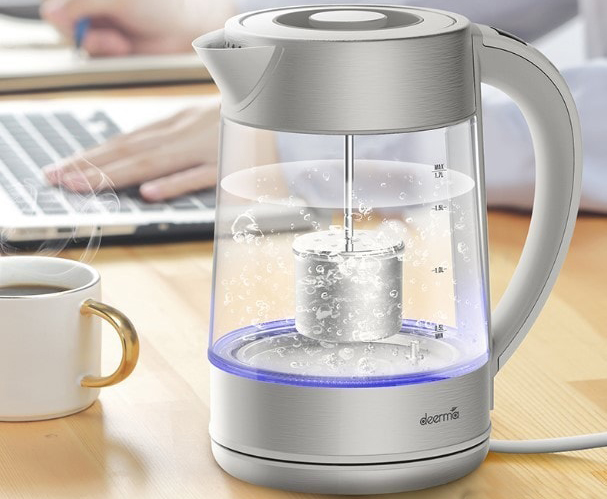 Электрочайник Deerma DEM-SH50W (Grey) купить в интернет-магазине icover