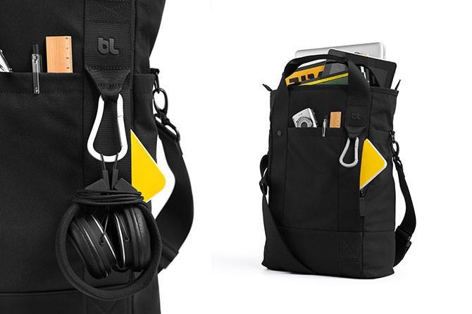 Сумка Bluelounge Medium Tote (BLUUS-LT-03) для ноутбука 15" (Black) купить в интернет-магазине icover