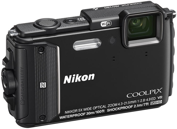 Фотоаппарат Nikon Coolpix AW130 (Black) купить в интернет-магазине icover