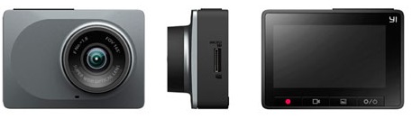 Xiaomi Yi 1080P/60FPS Car WiFi DVR - видеорегистратор (Black/Grey) купить в интернет-магазине icover