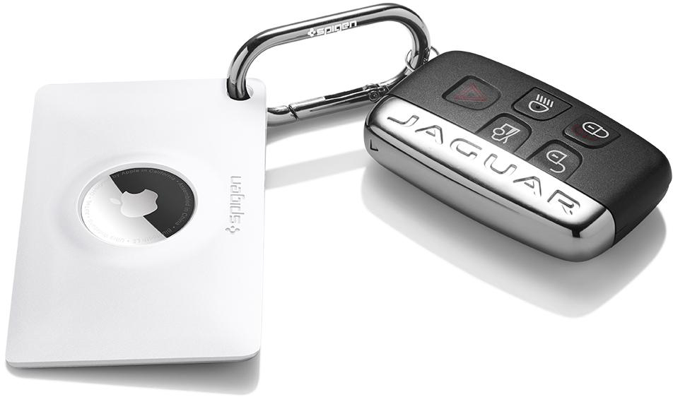 Чехол-держатель Spigen AirFit Card (AMP01835) для Apple AirTag (White) купить в интернет-магазине icover
