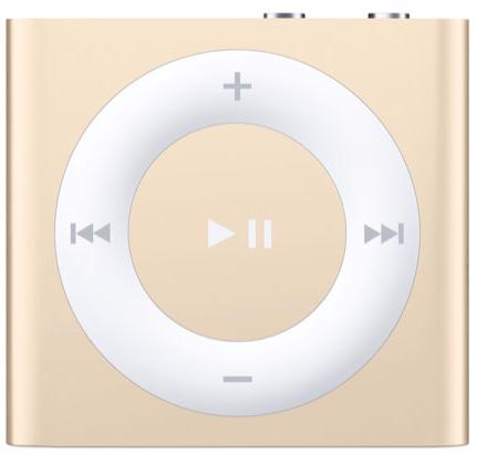 Apple iPod Shuffle 2Gb (MKM92RU/A) - MP3-плеер (Gold) купить в интернет-магазине icover