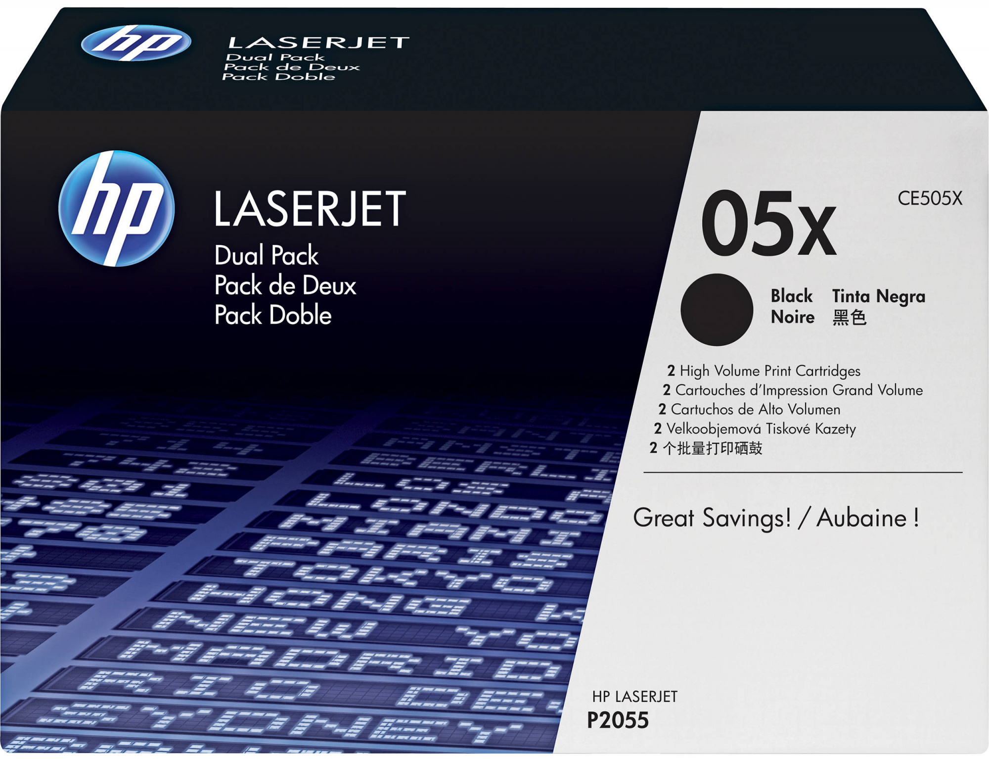 Картридж HP 05X (CE505X) для принтеров HP LaserJet P2055 (Black) купить в интернет-магазине icover