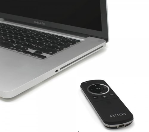 Satechi Bluetooth Smart Pointer (B00A3WRM5G) - пульт ДУ с лазерной указкой (Black) купить в интернет-магазине icover