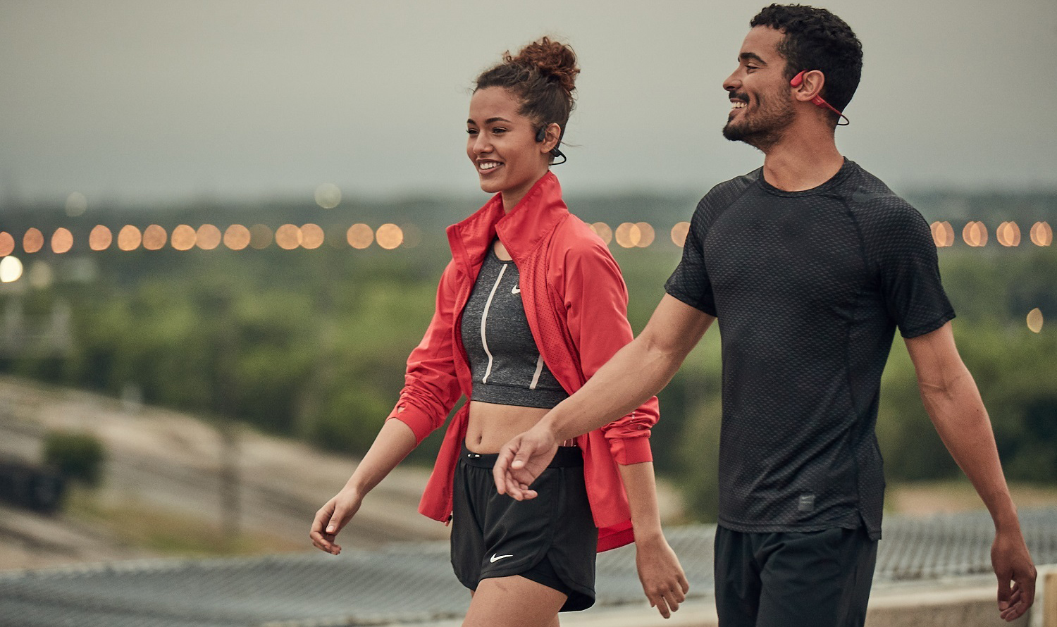 Bluetooth-наушники с микрофоном AfterShokz Aeropex AS800 (Cosmic Black) купить в интернет-магазине icover