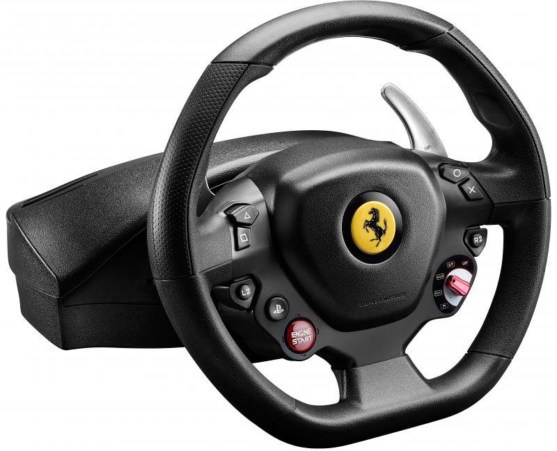 Руль Thrustmaster T80 Ferrari 488 GTB Edition (4160672) для PS4/PC (Black) купить в интернет-магазине icover