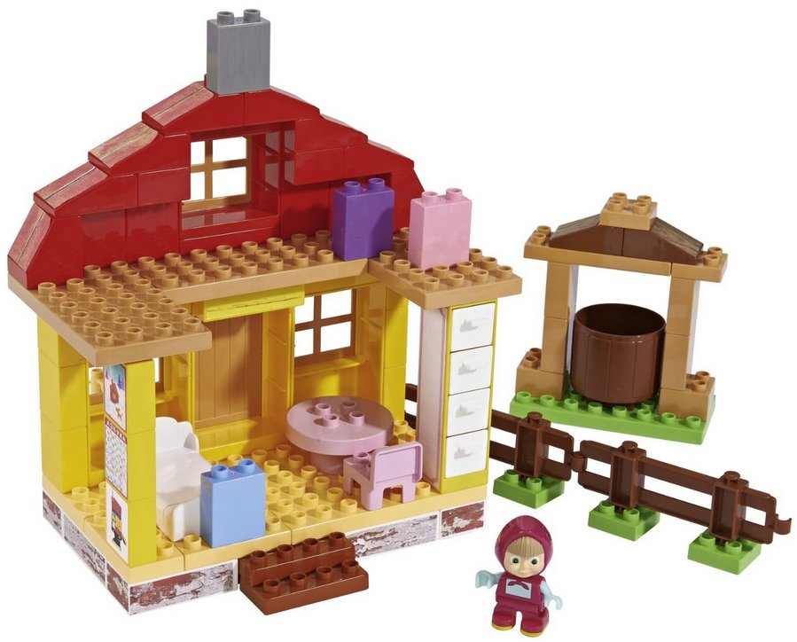 Конструктор Big Masha and Bear Домик Маши (57096) купить в интернет-магазине icover
