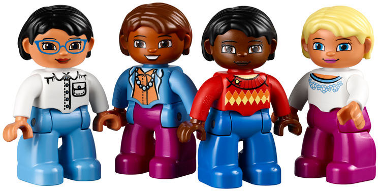 Классический конструктор Lego Education PreSchool Люди мира 45011 (Multicolor) купить в интернет-магазине icover