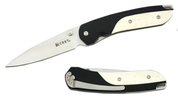 CRKT Delegate EDC (CR/1055) - складной нож (Black/White) купить в интернет-магазине icover