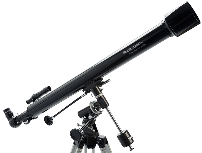 Celestron PowerSeeker 60 EQ - телескоп-рефрактор (Black) купить в интернет-магазине icover