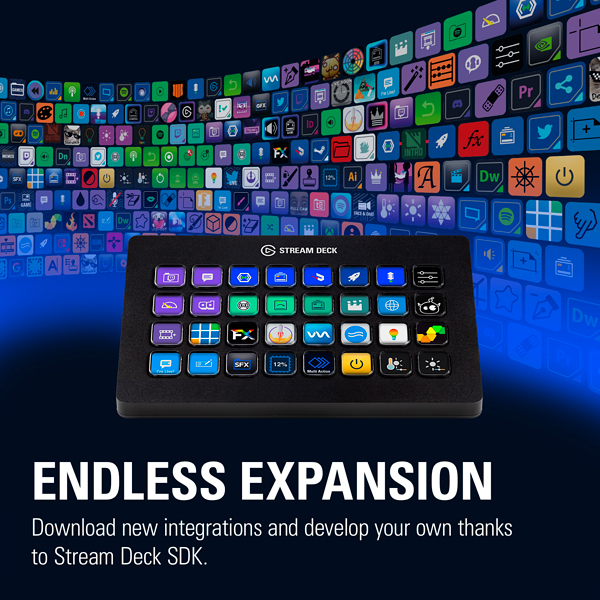 Панель для стриминга Elgato Stream Deck XL (10GAT9901) купить в интернет-магазине icover