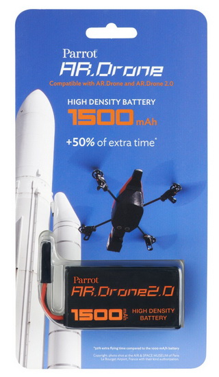 Parrot AR.Drone 2.0 HD Battery  - дополнительный аккумулятор для Parrot Drone 2.0 купить в интернет-магазине icover