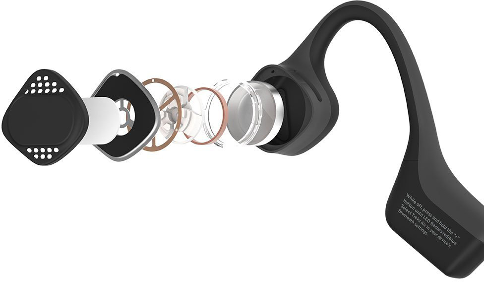 Bluetooth-наушники Aftershokz Trekz Air AS650 с микрофоном (Midnight Blue) купить в интернет-магазине icover