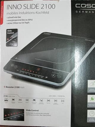 Настольная индукционная плитка Caso INNO Slide 2100 (Black) купить в интернет-магазине icover