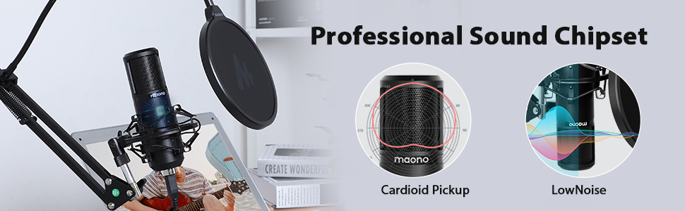 Микрофон Maono AU-PM430 (Black) купить в интернет-магазине icover
