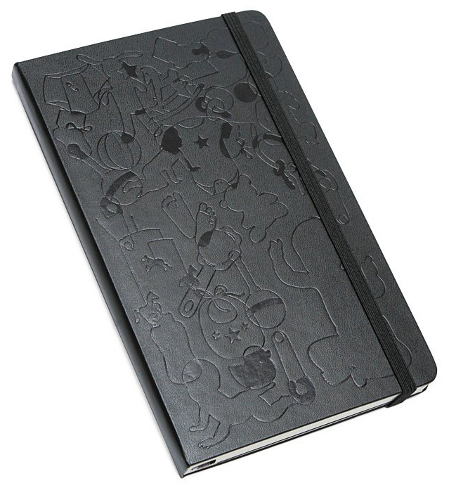 Moleskine Passion Baby Journal Large (PHBA3A) - блокнот в линейку (Black) купить в интернет-магазине icover