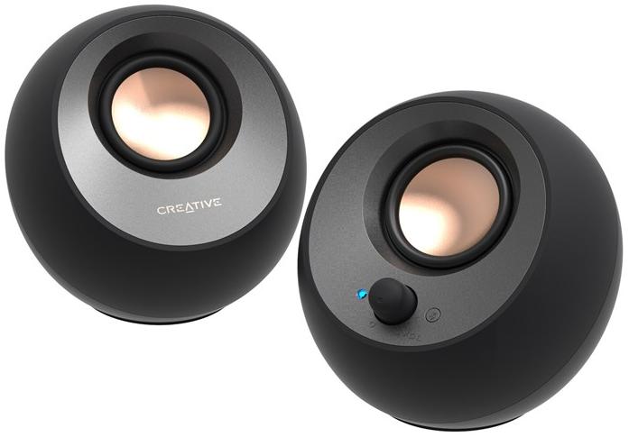 Компьютерная акустика Creative Pebble V3 (Black) купить в интернет-магазине icover