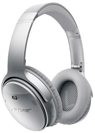 Беспроводные наушники Bose QuietComfort 35 (Silver) купить в интернет-магазине icover