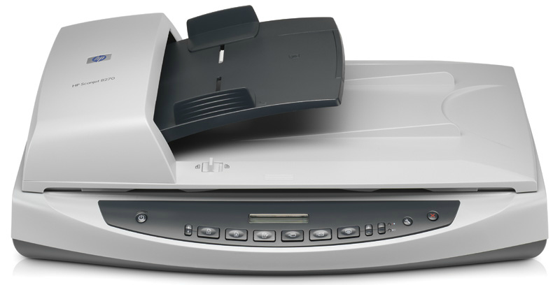 HP Scanjet 8270 - цифровой планшетный сканер (Grey) купить в интернет-магазине icover