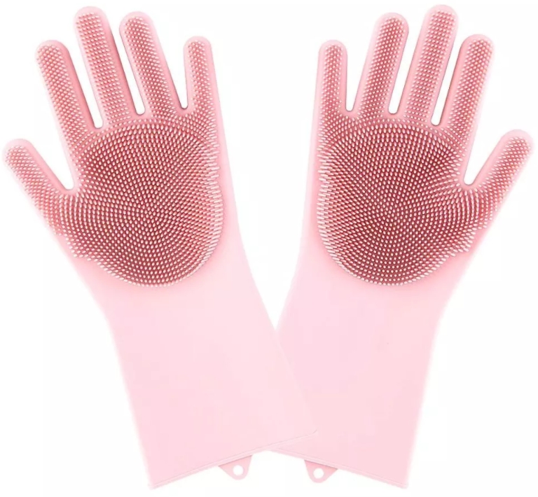 

Перчатки для уборки Xiaomi Silicone Cleaning Glove (Pink)