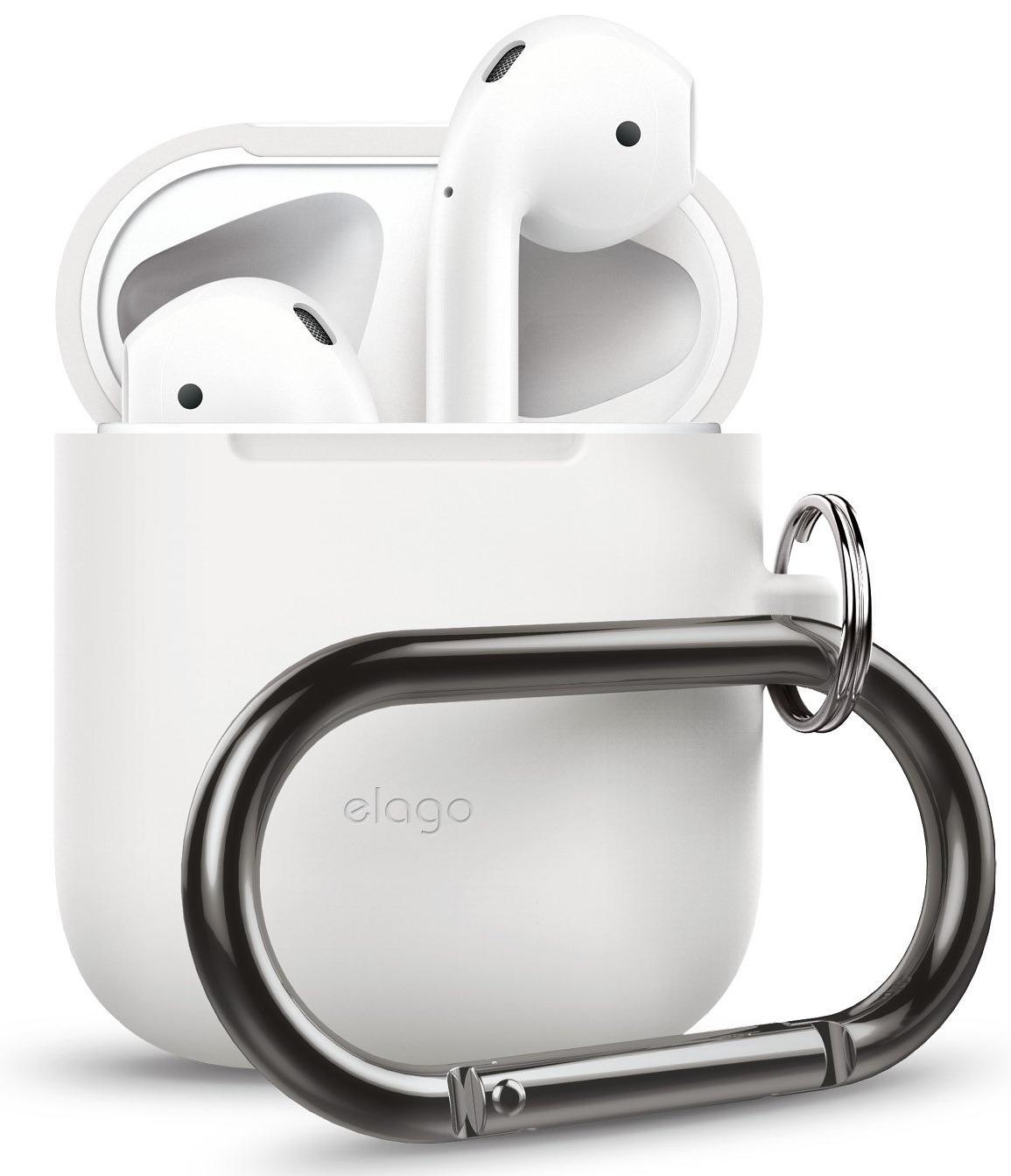 

Чехол Elago AirPods Hang Case (EAPSC-HANG-WH) для зарядного кейса AirPods (White)