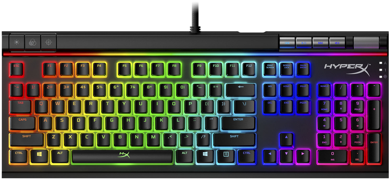

Игровая клавиатура HyperX Alloy Elite 2 Red switches RGB USB (HKBE2X-1X-RU/G)